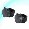 thumbnail image 3 of EeaseCA 2pcs Bike Rear View Mirror Adjustable Wrist Wear Mirror Cycling Wristband Safety Back Rear View Mirror (Black), 3 of 8