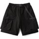 thumbnail image 2 of pstuiky Pantalones cortos para hombre, Pantalones deportivos cargo informales de cintura baja con bolsillos laterales y secado rápido para hombre Pantalones cortos cargo, 2 of 6