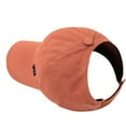 thumbnail image 2 of Holzkary Backless Baseball Cap, Comfortable Fit Adjustable Hat for Ponytail Designs Fashion Breathable Running Hat Female Summer Sunshade Caps Horsetail Visors Hollow Solid Caps, 2 of 3