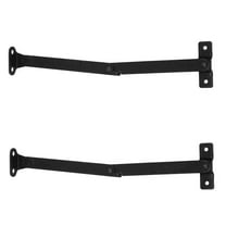 Hytrove Cabinet Lid Support Hinges Folding Lid Support Hinges Iron 2Pcs for