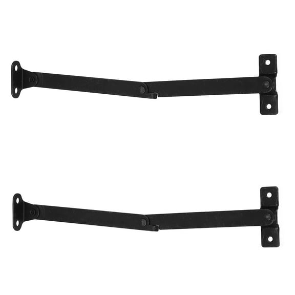 Hytrove Cabinet Lid Support Hinges Folding Lid Support Hinges Iron 2Pcs for