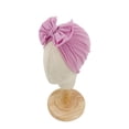 thumbnail image 1 of Txlixc Gorra de capucha para bebés, bufanda de arco retro para niños pequeños, gorra elástica para niñas y niños recién nacidos Txlixc moda, 1 of 7