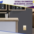 thumbnail image 3 of ENERLITES Elite Series Duplex Receptacle with Stainless Steel Metal Wall Plate, Tamper-Resistant Outlet, Commercial Grade, 15A 125V, UL Listed, 61580-TR-GD77PB, Gold with Polished Brass Wall Plate, 3 of 5