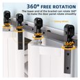 thumbnail image 4 of Bi-Folding Barn Door Hardware Sliding Track Kit Heavy Duty (No Wood Door) ,Widely Used, 4 of 4