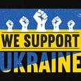 thumbnail image 2 of CafePress - We Support Ukraine Maternity T Shirt - Maternity Dark T-Shirt, 2 of 3