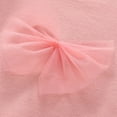 thumbnail image 4 of Tiijoy Toddler Girls Bow Sweatshirt Cute Crew Neck Long Sleeve Pullover Top, Sizes 2-3T, 4 of 6