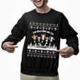 thumbnail image 2 of Christmas Sweatshirt, Cow Bells Ring Are You Listening Funny Christmas Sweatshirt, Holiday Ugly Sweatshirt, Festive Cow Crewneck for Parties & Gifts, 2 of 5