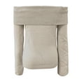 thumbnail image 5 of NAMTYQX Womens Sweaters Off the Shoulder Neckline Coloured Cute Slim Warm Long Sleeve Pullover Sweaters for Women Knitted Beige Size L, 5 of 5