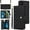 Black, variant on Allytechgroup Wallet Case for iPhone XR with Credit Card Slot, RFID Blocking PU Leather Case with Lanyard & Shoulder Strap & Kickstand Shockproof Bumper for Women Men, Black