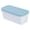 Green, variant on Ice Cream Storage Container,Reusable Freezer Tub,Dessert Stackable Box,Durable Stackable Rectangular Freezer Storage Container With Sealed Lid Reusable Design for Homemade Sorbet Frozen Yogurt,Purple