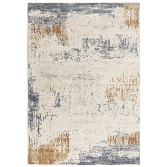 Rizzy Rugs Ventura Area Rug VRA753 Transitional Beige/Multi, 8' x 10', Beige/Multi