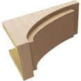 thumbnail image 6 of 11"W x 22"D x 11"H Wide Rivera Rough Cedar Woodgrain TimberThane Corbel, Primed Tan, 6 of 6