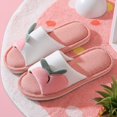 thumbnail image 2 of asddcavvf Chaussons Mignons pour Toutes Saisons Antidérapants en Coton Coloré, 2 of 6