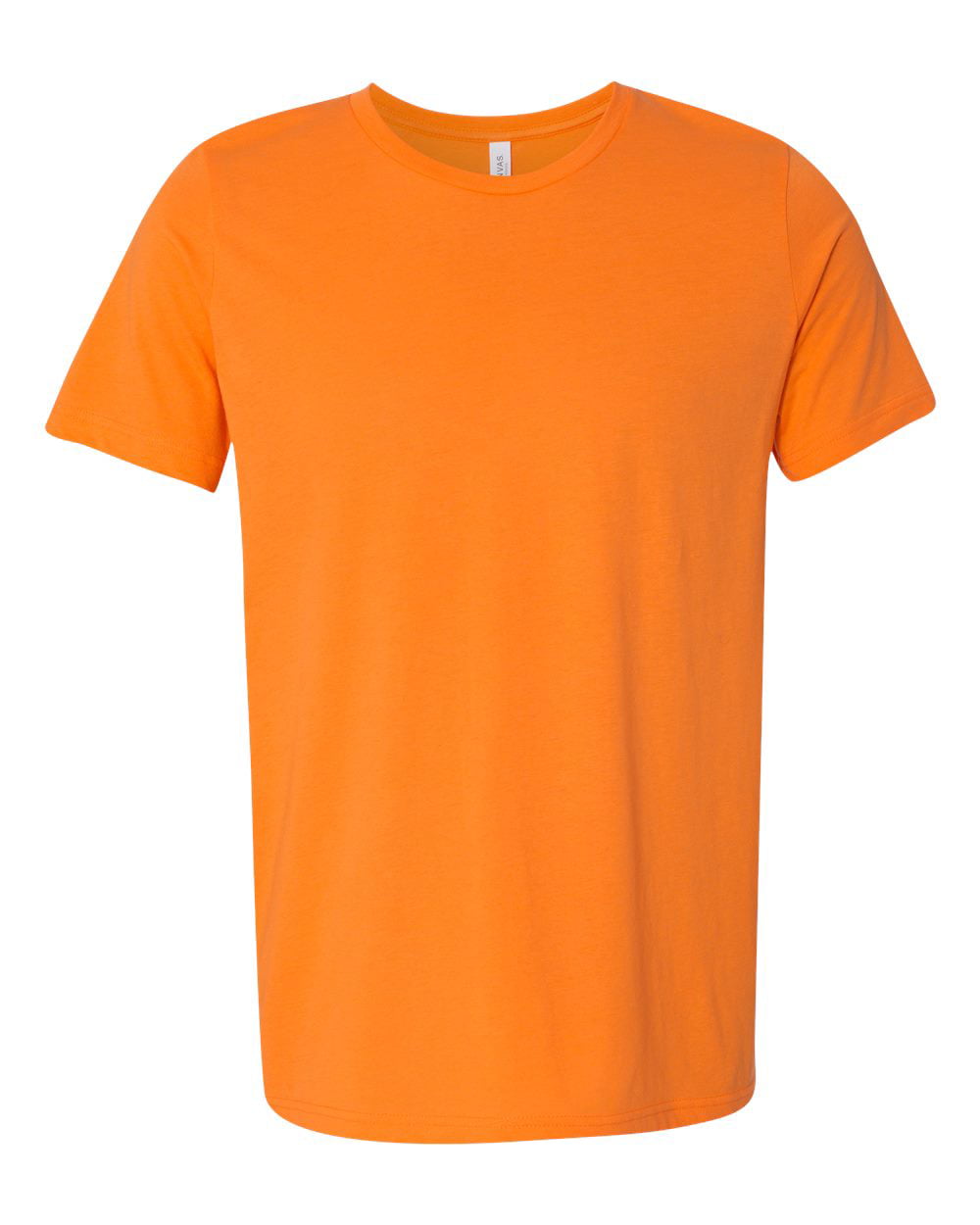 Unisex Poly-Cotton Short-Sleeve T-Shirt - NEON ORANGE - 2XL - Walmart.com