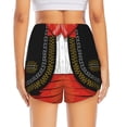 thumbnail image 2 of Lsque CHARRO SUIT Printed Women's Running Shorts with Liner Pockets,Elastic Quick Dry Workout Athletic Gym Yoga Shorts,Womens High Waist Shorts-Small, 2 of 9