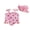 Pink Plaid Cherry, variant on BemeyourBBs Toddler Baby Girl Swimsuit One Piece Swimsuit Infant Girl Bathing Suit Strawberr Bow Cherry Print Sleeveless Tie Shoulder Swimwear with Swim Cap Summer Beachwear