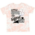 thumbnail image 3 of Inktastic Little Sister and Biggest Baseball Fan Girls Toddler T-Shirt, 3 of 5