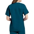thumbnail image 5 of ScrubZone by Landau Unisex V-Neck Scrub Top, Style 71221, 5 of 5