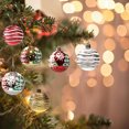 thumbnail image 4 of Farfi 6pcs árbol patrón decorativo bolas de navidad colgante plástico navidad fiesta bolas adornos para el hogar Farfi 21078098, 4 of 6
