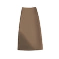 thumbnail image 2 of Aofany Pencil Skirt for Women Basic Stretch Bodycon Midi Below the Knee Skirts High Waist Business Work Office Wrap Skirts, 2 of 4
