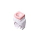 thumbnail image 1 of Kearding Soporte para cepillo de Montado en la pared Sin perforación Dispensador automático de de Ranura Fácil de Juegos de accesorios de baño Rosa, 1 of 6