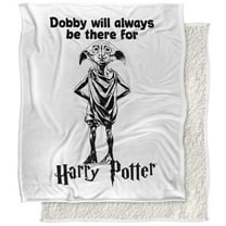 Harry Potter Blanket, 50"x60", Always Be There Silky Touch Sherpa Back Super Soft Throw Blanket