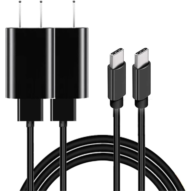 Paquete de 2 cargadores de pared para el nuevo Kindle Fire Kids 2022, Paperwhite
