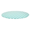 thumbnail image 4 of Mantel Impermeable Resistente a Las Cubierta de Mesa para Comedor L Zulema mantel de vinilo redondo entallado, 4 of 8