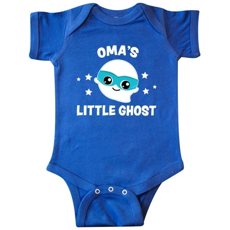 

Inktastic Cute Oma s Little Ghost with Stars Gift Baby Boy or Baby Girl Bodysuit