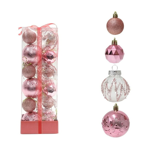Christmas Ornament Christmas Tree Decoration Painted Balls Combo 24pcs Christmas Decoration Balls Christmas Balls Christmas Shaped Balls Electroplated Balls Up to 65% off!
