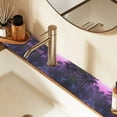thumbnail image 2 of Yayeee Faucet Mat for Kitchen Sink 14.7" Diatomite Long Splash Guard Pad, Pink Road, 2 of 7