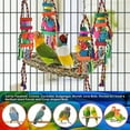 thumbnail image 7 of Parrot Toy Climbing Net Swing, Made of Natural Materials, for Medium and Large Birds to Play, Stand and Restc, 7 of 7