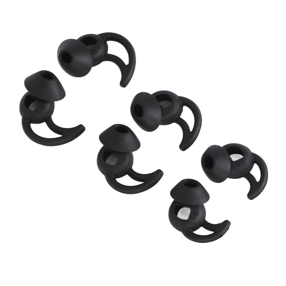 Soft Silicone Earbud Tips, Comfortable Replacement For Sports Earphones, Noise Reduction