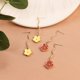 thumbnail image 3 of SAYOO Par de aretes para mujer, forma de aguja de plata, accesorio de joyería que combina con todo SAYOO  Moda, 3 of 5