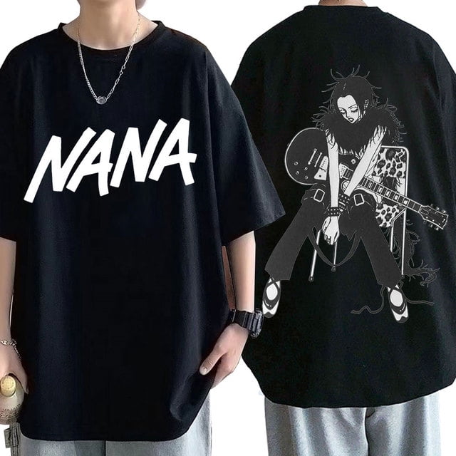 Personality Manga Nana Osaki T Shirt Men Harajuku Streetwear T-Shirt Short  Sleeved 100% Cotton T-Shirt Japanese Anime Tee Tops - red, size: m :  Amazon.de: Fashion