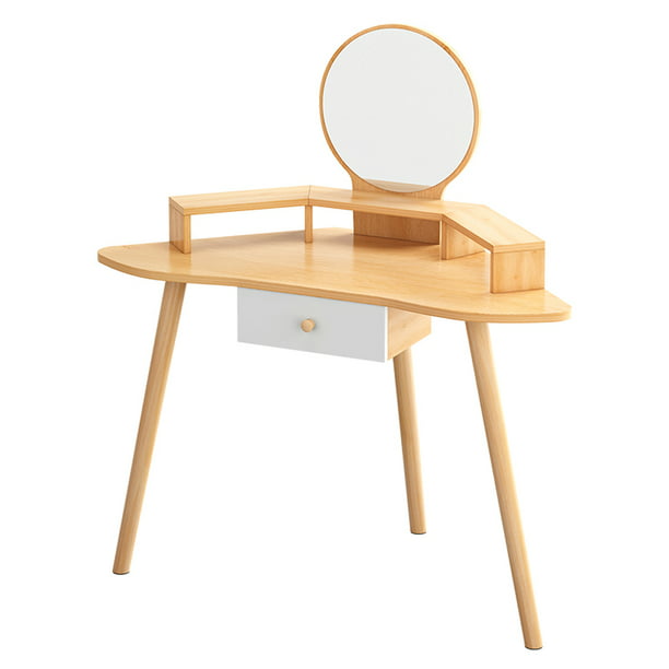 Simple Corner Dressing Table With Small, Small Corner Dressing Table With Drawers