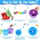 thumbnail image 3 of Juego de lanzamiento de pelota Gemscream Outdoor, 6 cubos y 12 bolas, 3 of 6