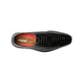 thumbnail image 5 of Men's Stacy Adams Shoes Crocodile Leather Print GABARDO 25681-001 Black, 5 of 8
