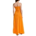 thumbnail image 2 of Silvian Heach womens  Chaivi Linen Maxi Dress, 46, Orange, 2 of 3