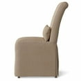 thumbnail image 3 of Sunset Trading Newport 20" Fabric Slipcovered Dining Chair in Tan, 3 of 5