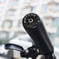 thumbnail image 1 of 2 uds tapones de extremo de barra de manillar de bicicleta de aluminio para bicicleta plegable MTB (negro), 1 of 4
