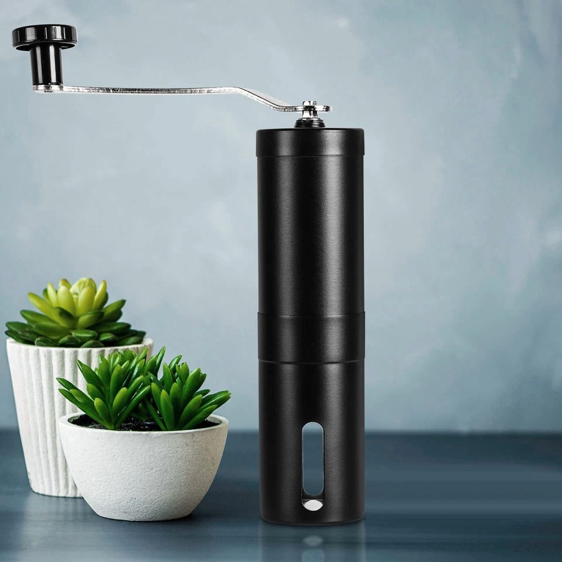 Paracity Manual Coffee Grinder Stainless Steel, Hand Coffee Bean Grinder/Mill