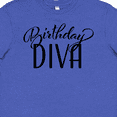 thumbnail image 4 of Inktastic Birthday Diva in Black Youth T-Shirt, 4 of 5