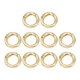 thumbnail image 2 of 10 Unids 0.93 pulgadas Mosquetón Clips a presión Sujetadores Broche Anillos de salto Aleación de zinc Durable para llavero Bolso Llavero DIY Artesanía , dorado Macarena none, 2 of 7