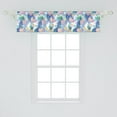thumbnail image 2 of Ambesonne Tropical Valance Pack of 2, Hawaiian Summer Plants, 54"X12", Multicolor, 2 of 4