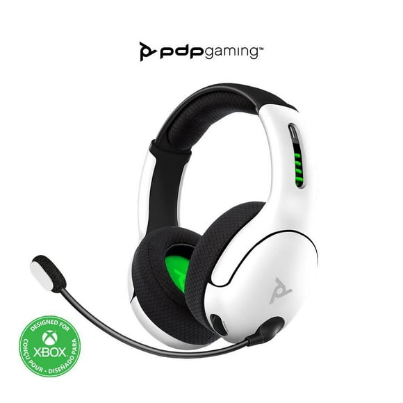 PDP Gaming LVL50 Wireless Stereo Gaming Headset: White - Xbox Series X|S, Xbox One, Xbox