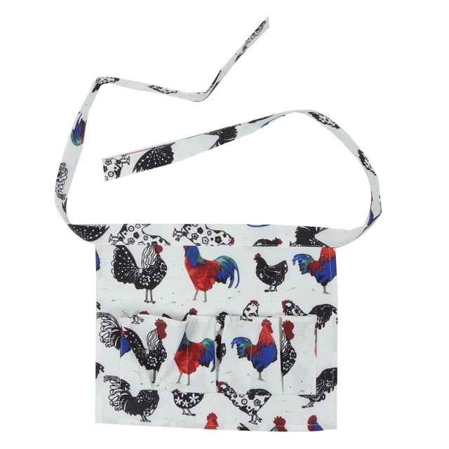 Eggs Collecting Apron, Resilient Egg Gathering Apron, Multiple Pockets Wear-Resistent Thick For Duck Goose Eggs Collecting Chicken Eggs Farm Use Type 2 S 3 Pockets