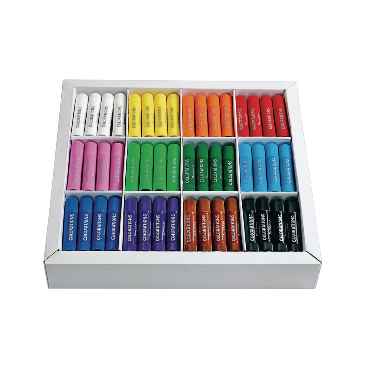 Colorations Tempera Paint Sticks Set of 144 (Item TEMST144) Walmart