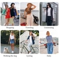 thumbnail image 5 of MEXS Bum Bag for Women Crossbody Bags Fanny Packs Sling Belt Purse Waist Chest Shoulder Bag, 5 of 6