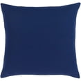 thumbnail image 2 of Surya Sanya Bay SNY-004 22"Hx22"W Square Cotton Pillow Kit in Ivory/Ink Blue, 2 of 2